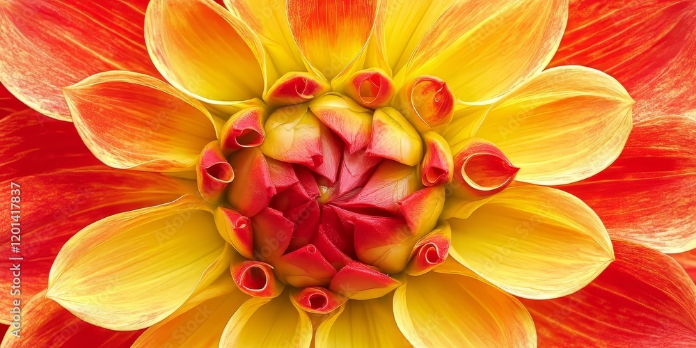 Vibrant red and yellow dahlia petals showcase the beauty of the Princess Erika variety, making the red yellow dahlia a stunning focal point in any garden or floral arrangement. Vibrant red and yellow dahlia petals showcase the beauty of the Princess Erika variety, making the red yellow dahlia a stunning focal point in any garden or floral arrangement.