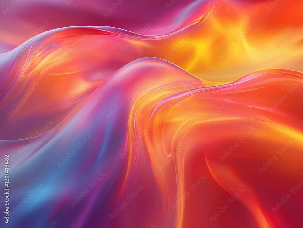 Dreamy Gradient of Soft Holographic Tones Dreamy Gradient of Soft Holographic Tones