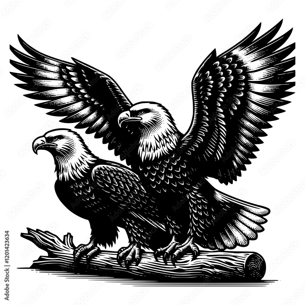 Fototapeta premium Eagle Illustration