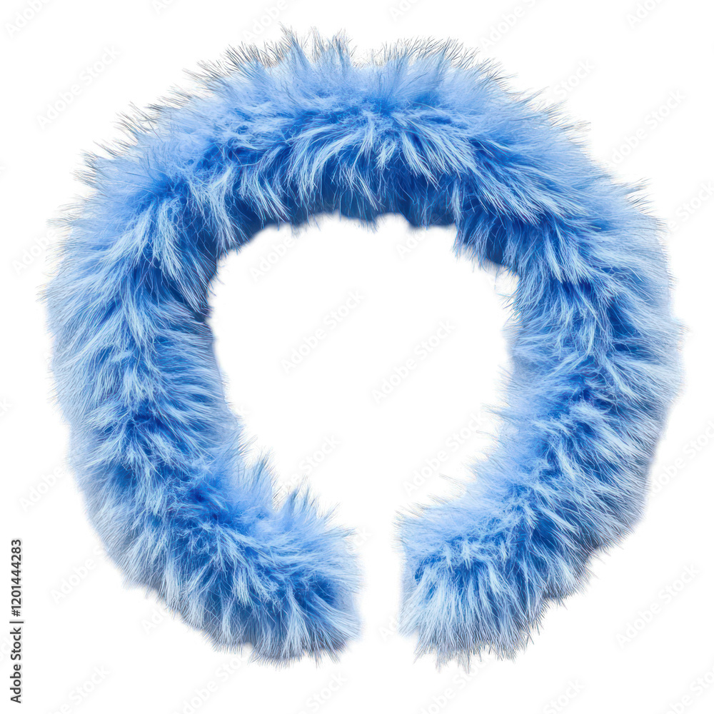 Blue 0 with Short Fur isolated on transparent background Blue 0 with Short Fur isolated on transparent background