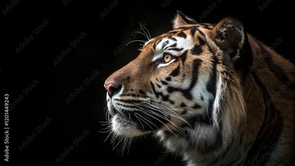 Naklejka premium portrait of a tiger