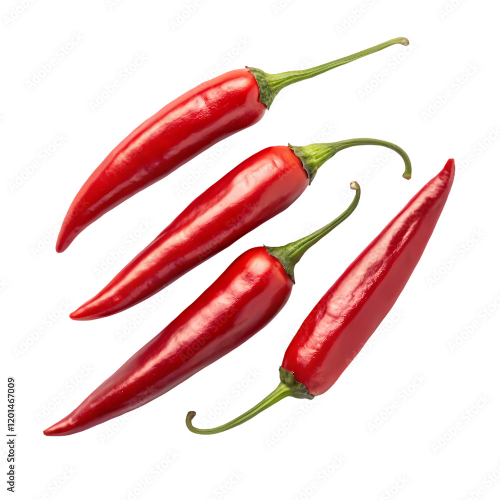Spicy Red Chili Peppers: A Vibrant Culinary Delight on White Background, Perfect for Food Blogs, Spicy Red Chili Peppers: A Vibrant Culinary Delight on White Background, Perfect for Food Blogs,
