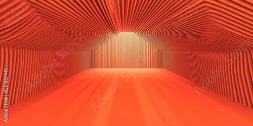 Abstract Orange Waves Texture. Dynamic, flowing background with vibrant, layered design. Perfect for modern, energetic, and creative projects.