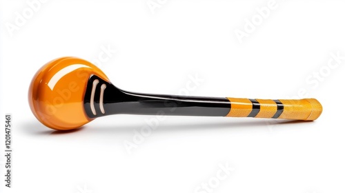 Hockey stick isolated on a white background. Generative AI