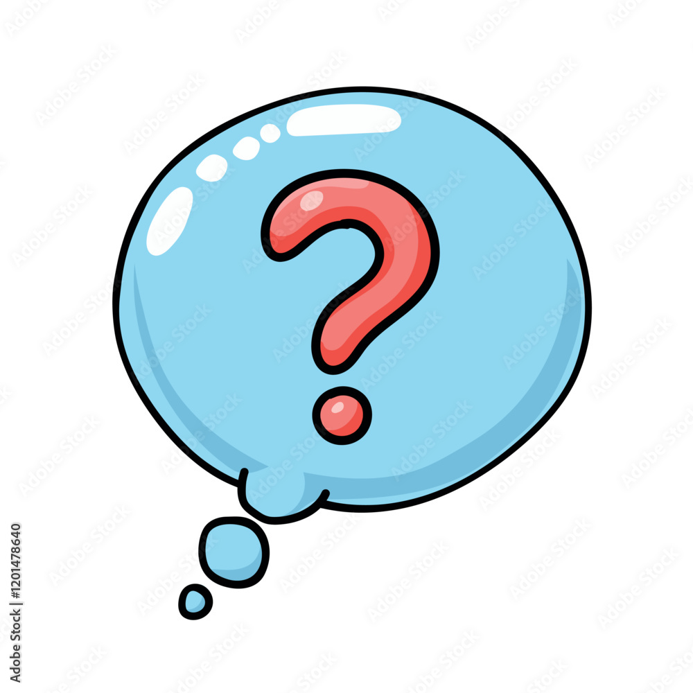 Illustration question mark, think, smart, vector Illustration question mark, think, smart, vector