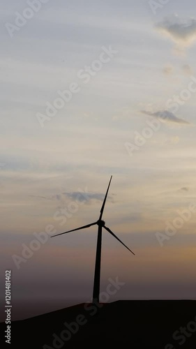 Wallpaper Mural Wind power plant towers in mountains at sunset.Windmill farm. Sustainable energy production. Green energy, clean power, clean energy concept.	
 Torontodigital.ca
