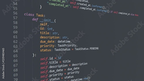 Python code in IDE