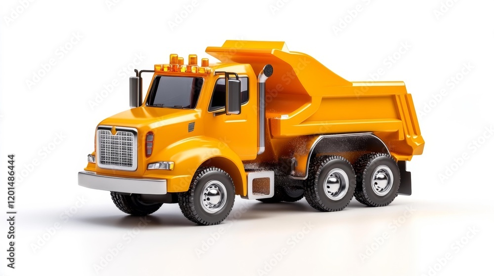 Winter Maintenance: Snow Removal Truck. Generative AI