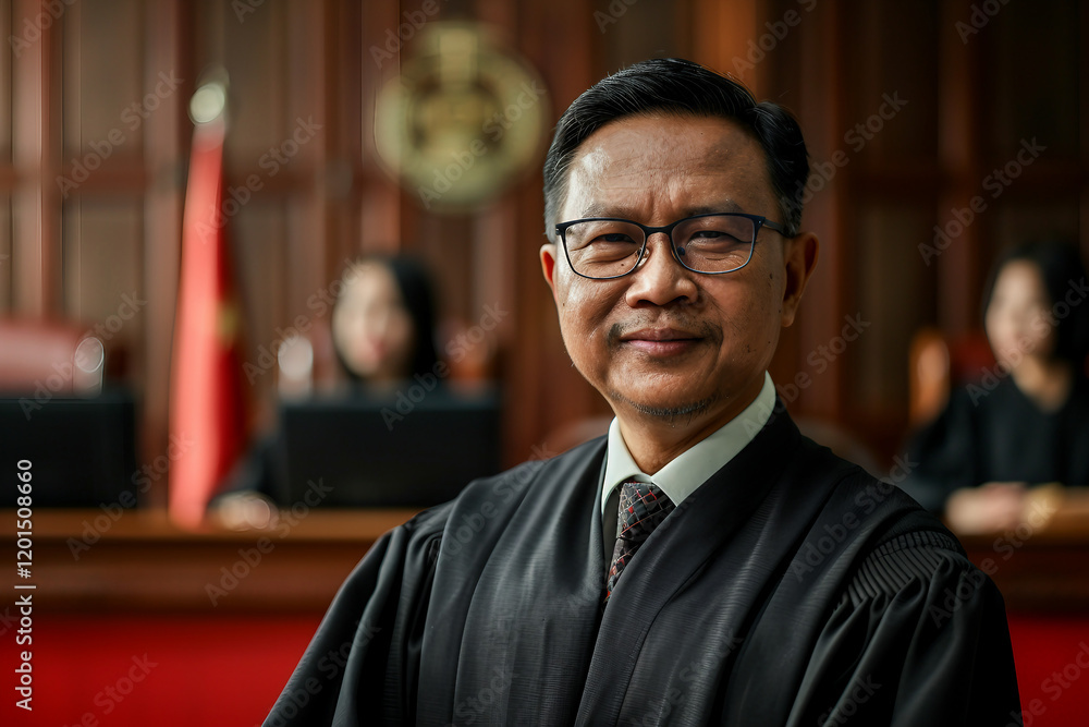 Fototapeta premium Concept of legal justice created with Generative Ai