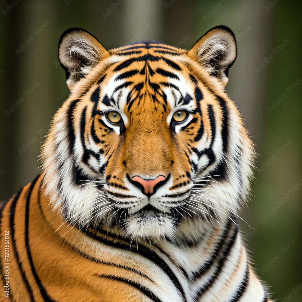 Fototapeta premium portrait of a bengal tiger