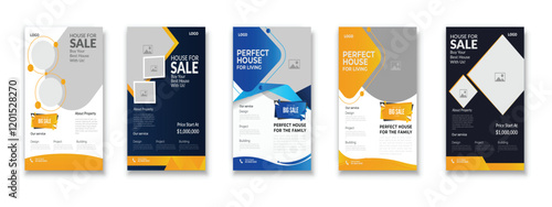 Free vector flat furniture flyer design template