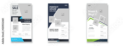 Free vector flat furniture flyer design template