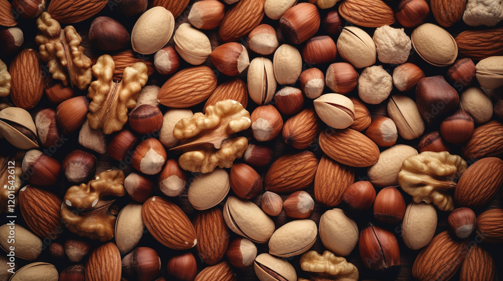 A Colorful Collection of Nuts A Colorful Collection of Nuts