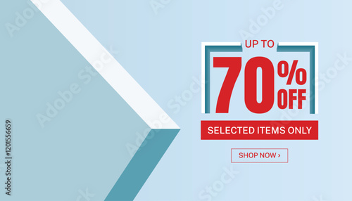 Abstract composition in minimal design. Studio showroom product pedestal, Fashion showcase mockup scene. Vector banner cosmetic With up to 75% Off
