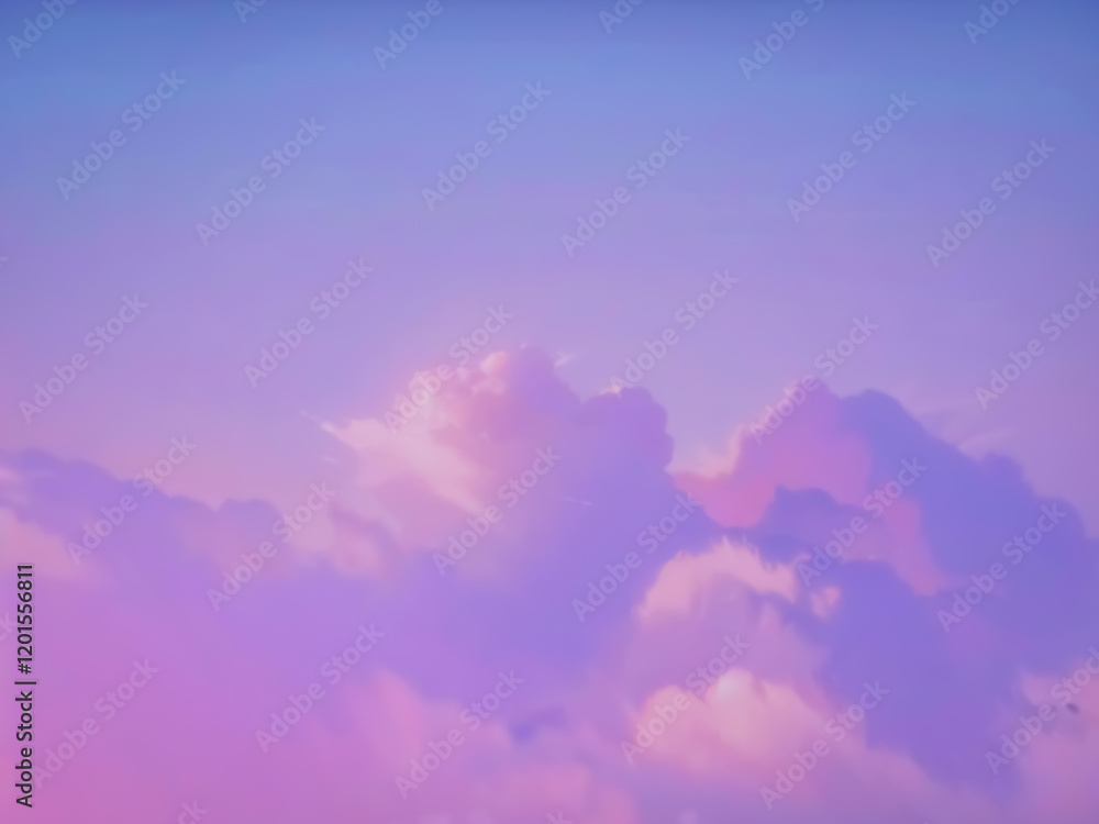 Obraz premium blue sky with clouds