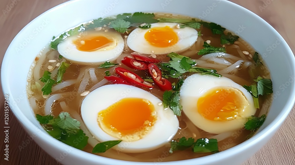 Hearty Egg Noodle Soup - A Flavorful Culinary Delight Hearty Egg Noodle Soup - A Flavorful Culinary Delight
