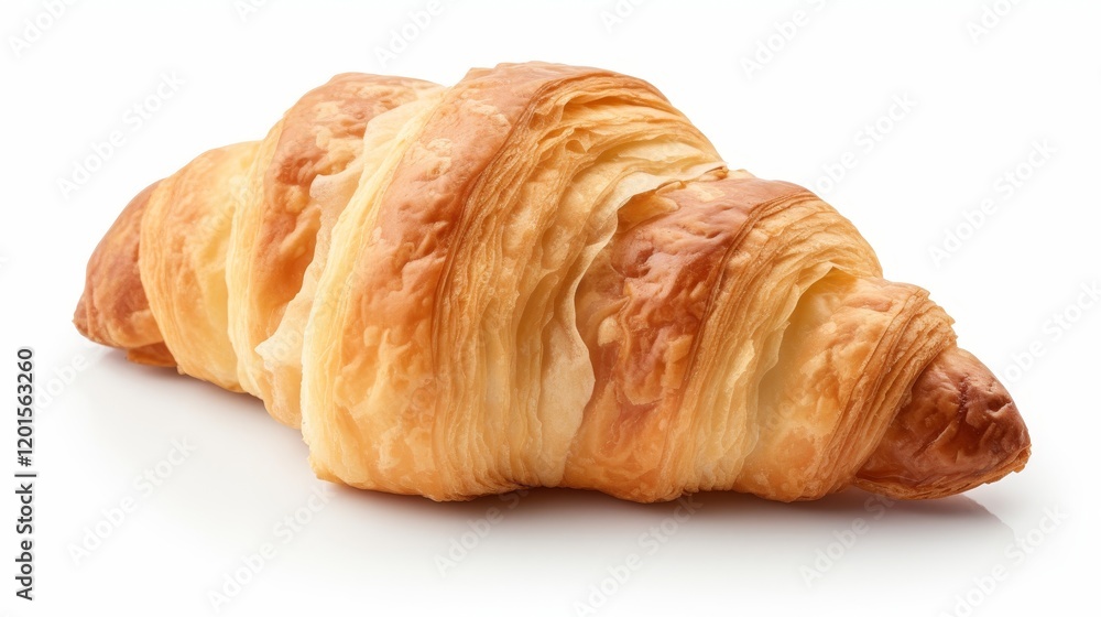 croissant isolated on white background croissant isolated on white background