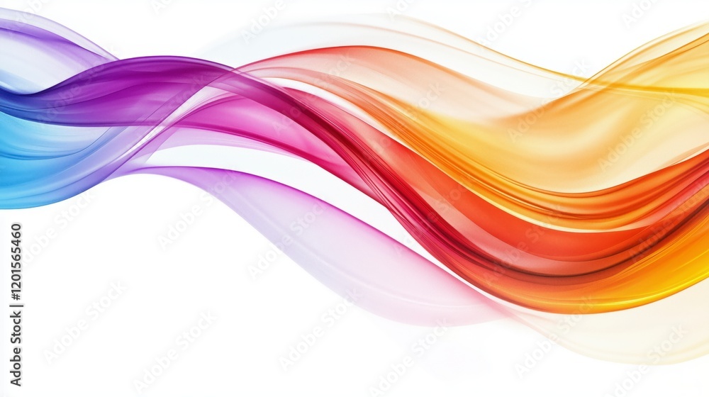 A colorful wave with a white background. The colors are bright and vibrant, creating a sense of energy and movement. The wave appears to be flowing and dynamic, suggesting a feeling of freedom A colorful wave with a white background. The colors are bright and vibrant, creating a sense of energy and movement. The wave appears to be flowing and dynamic, suggesting a feeling of freedom