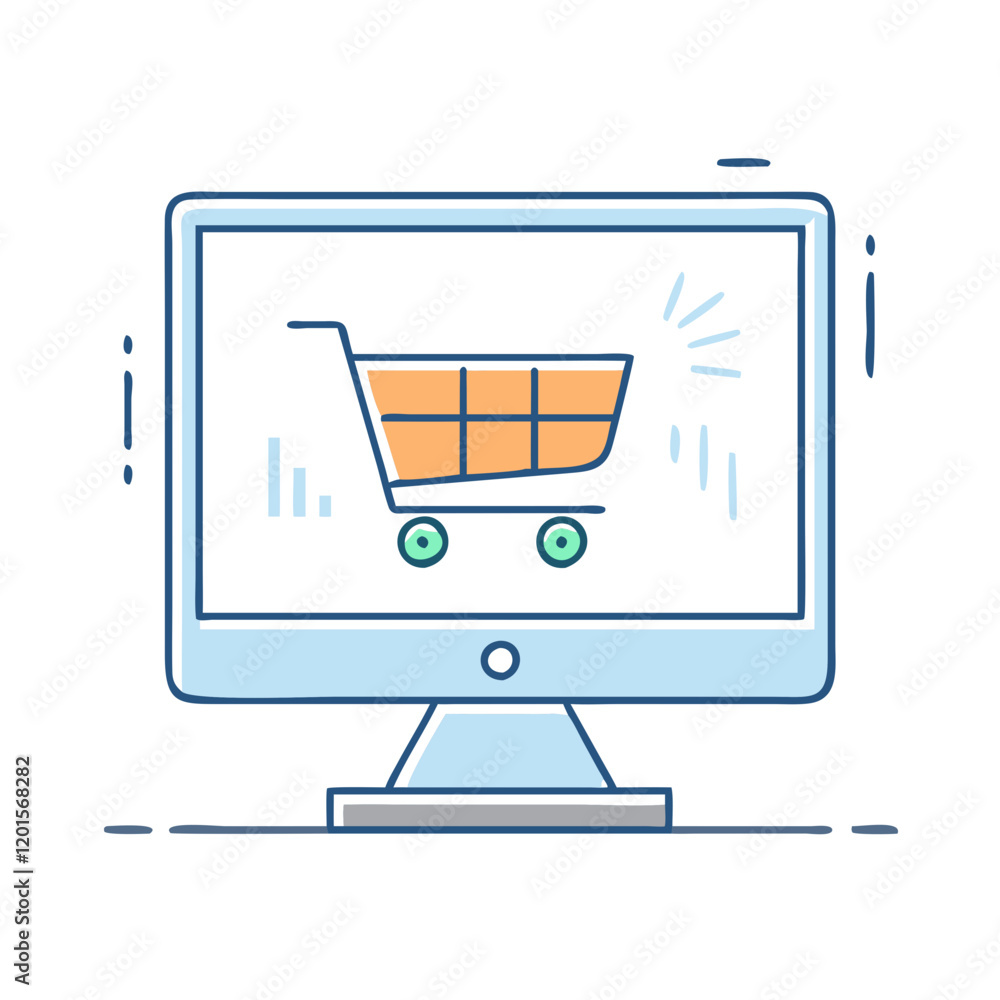online shopping cart icon, online shopping cart vector illustration-simple illustration of online shopping cart, perfect for online shopping cart logos and themed design online shopping cart icon, online shopping cart vector illustration-simple illustration of online shopping cart, perfect for online shopping cart logos and themed design