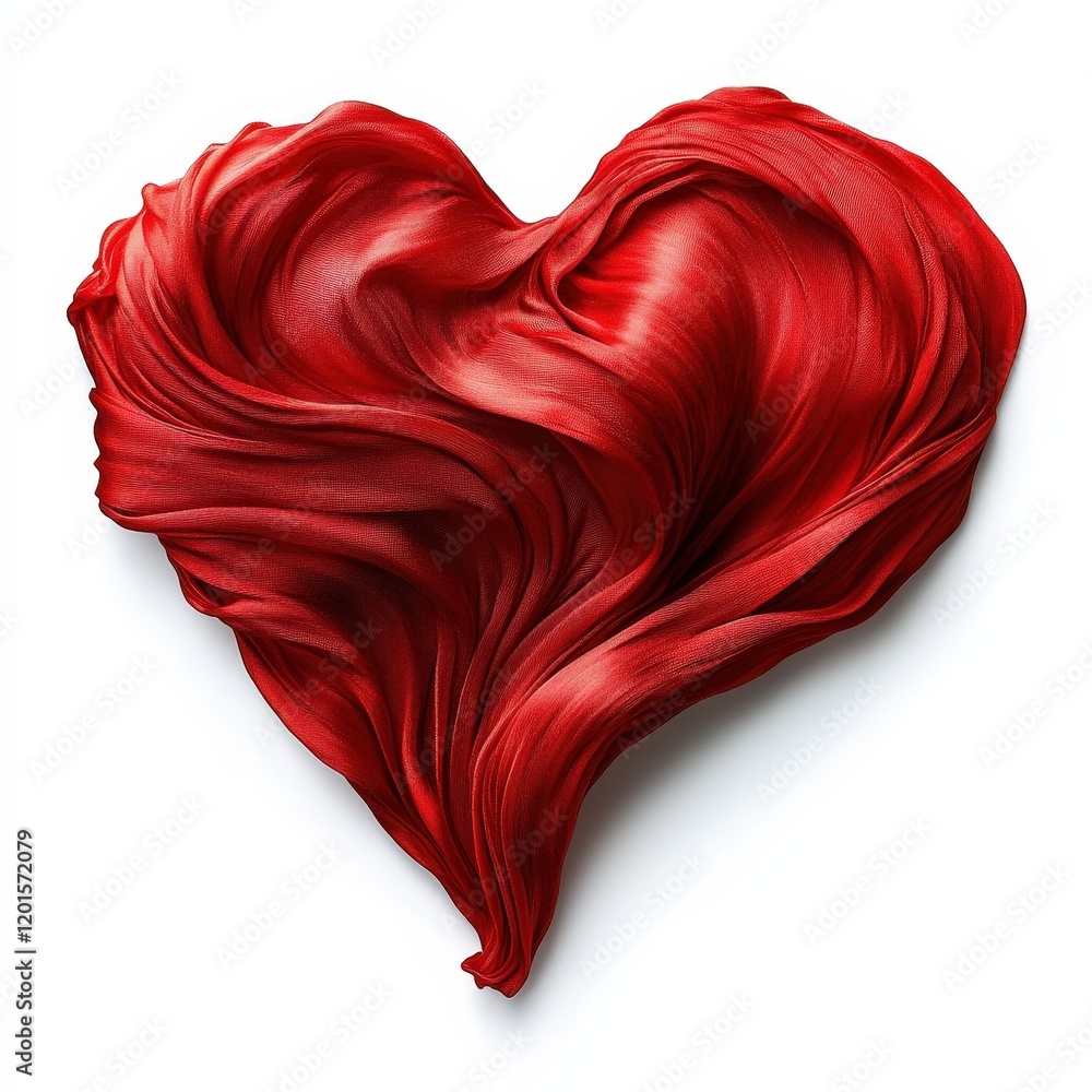 Abstract Heart Shape in Rich Red Textures, Symbolizing Love, Passion, and Emotion with a Unique Artistic Touch and Visual Depth for Artistic Use Abstract Heart Shape in Rich Red Textures, Symbolizing Love, Passion, and Emotion with a Unique Artistic Touch and Visual Depth for Artistic Use