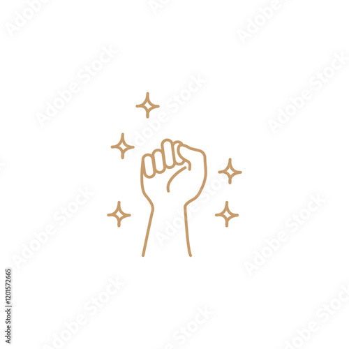 Fight, Lgbt, rainbow icon. Element of gender Identity icon. Thin line icon for website design and development, app development. Premium icon