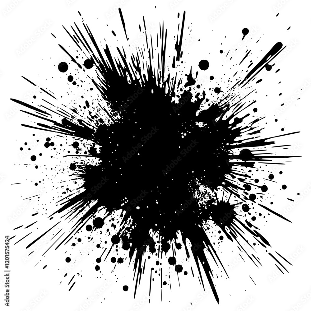 Grunge Splash Splatter Grunge Splash Splatter