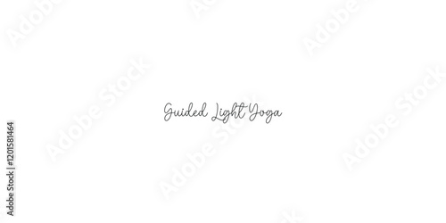 Guided Light Yoga A yoga studio providing guided sessions focused on mindfulness balance and flexibility to foster a radiant and harmonious lifestyle.