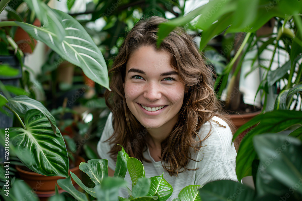 Planting vibrant herbs at home generative AI Planting vibrant herbs at home generative AI