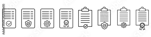 Checkmark icon vector. confirm terms illustration sign. approve symbol. ok logo. approve mark.
