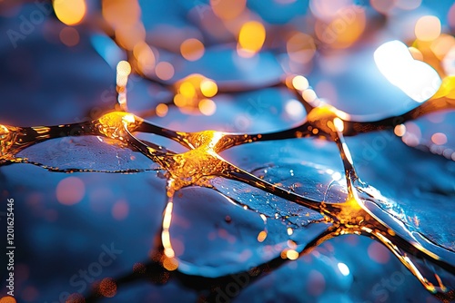 focused shot of a microscopic specimen, illustrating optical technology and sharp image clarity