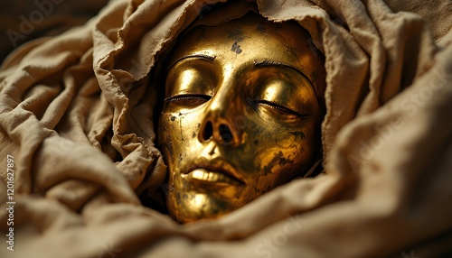 Golden Mask Ancient Egyptian Artifact History