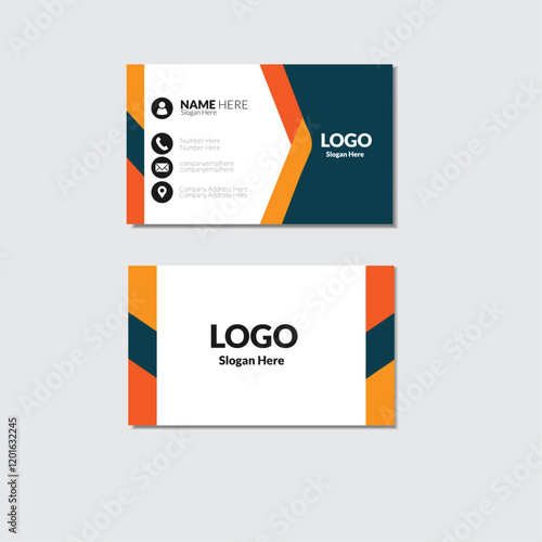 Set of modern Email Signature, creative modern name card and business card, Luxury and elegant business card, Personal visiting card with company Card, New business card and creative design.