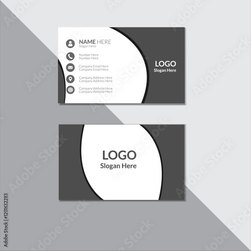 Set of modern Email Signature, creative modern name card and business card, Luxury and elegant business card, Personal visiting card with company Card, New business card and creative design.