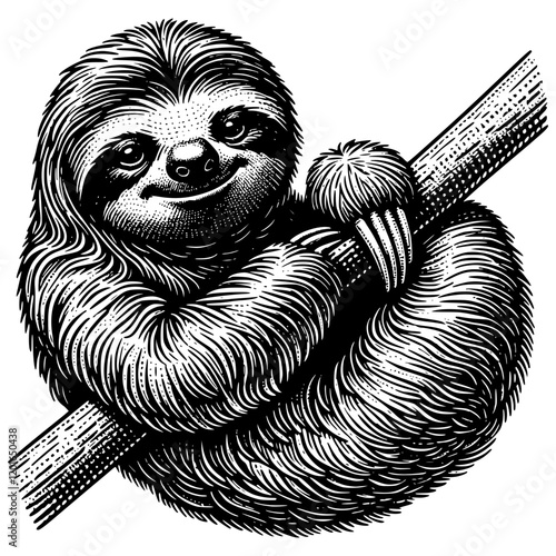 Sloth Illustration