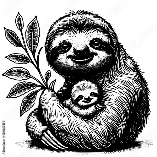 Sloth Illustration