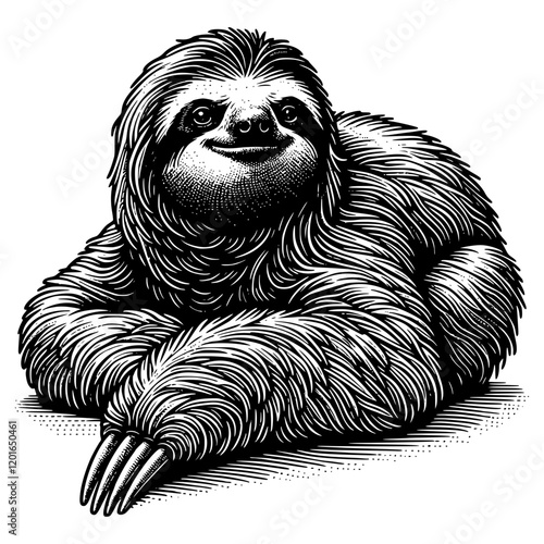 Sloth Illustration