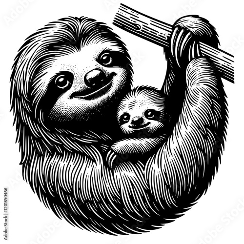 Sloth Illustration
