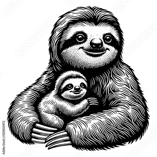 Sloth Illustration