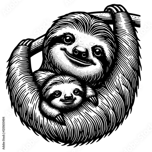 Sloth Illustration