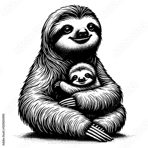 Sloth Illustration