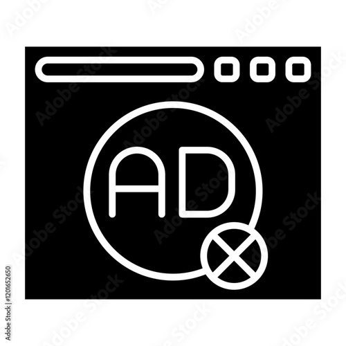 Ad blocker Icon