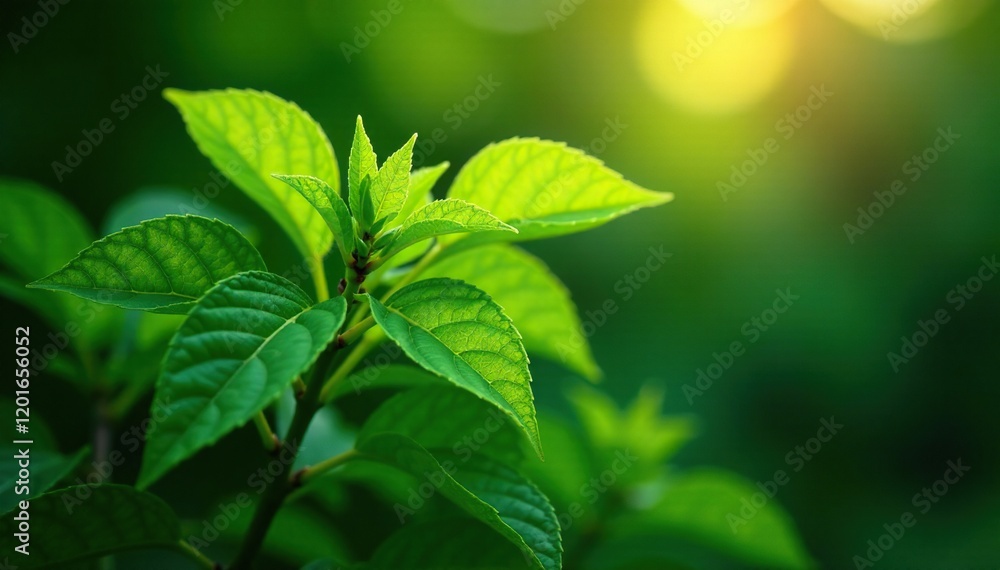 Foliage of Croton crassifolius Giesel against light , greenery, lighting effects, natural light Foliage of Croton crassifolius Giesel against light , greenery, lighting effects, natural light