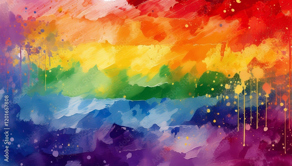Naklejka premium abstract rainbow background wallpaper gay pride LGBT flag banner