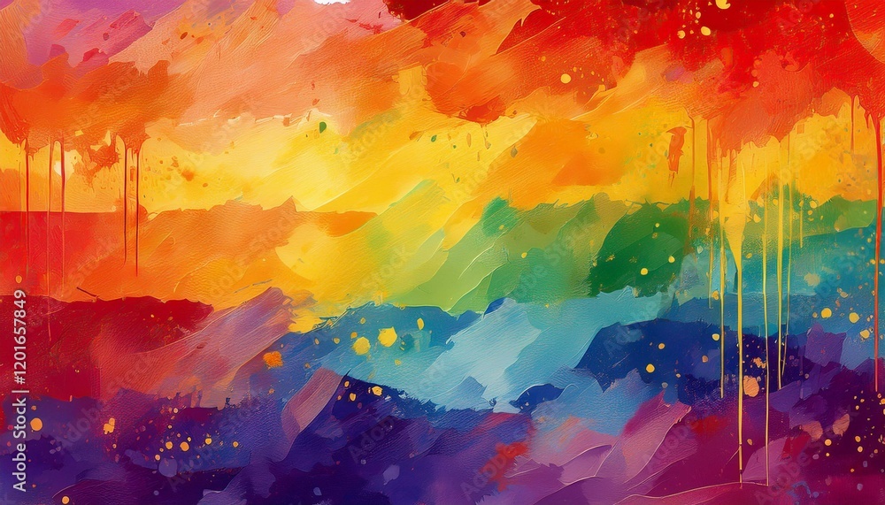 Naklejka premium abstract rainbow background wallpaper gay pride LGBT flag banner