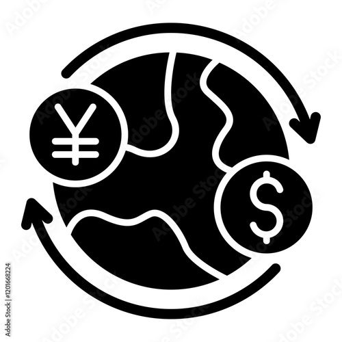 Global currency Icon