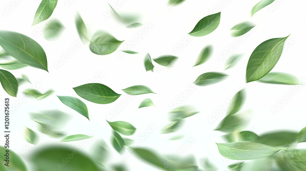Falling Green Leaves Background Image Free Download Falling Green Leaves Background Image Free Download