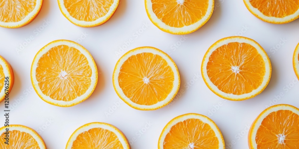 Macro image showcasing vibrant ripe orange slices arranged over a clean white background, highlighting the juicy texture and bright color of ripe oranges in stunning detail. Macro image showcasing vibrant ripe orange slices arranged over a clean white background, highlighting the juicy texture and bright color of ripe oranges in stunning detail.
