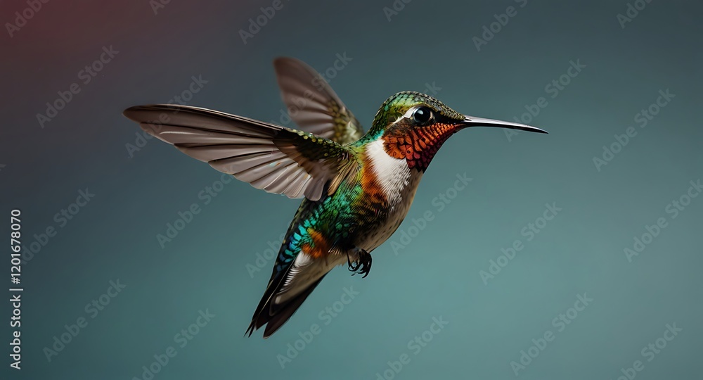 Fototapeta premium hummingbird in flight