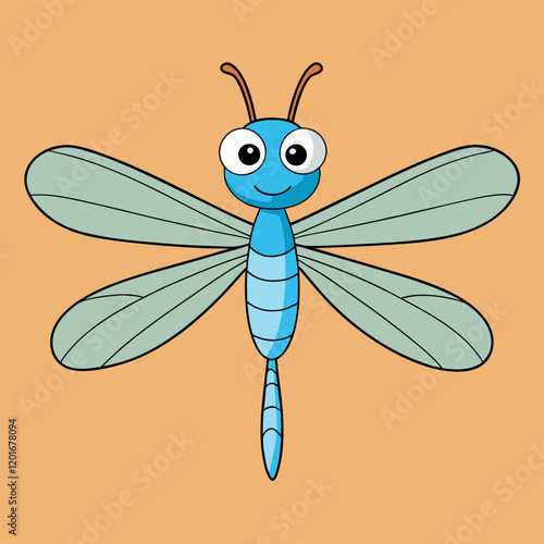 dragonfly vector illustration