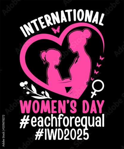 International womens day T Shirt Design
